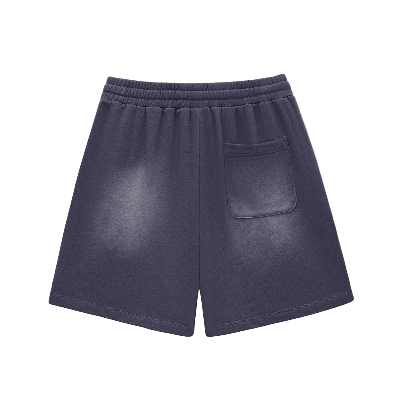 Sun faded “Warhead” cotton shorts