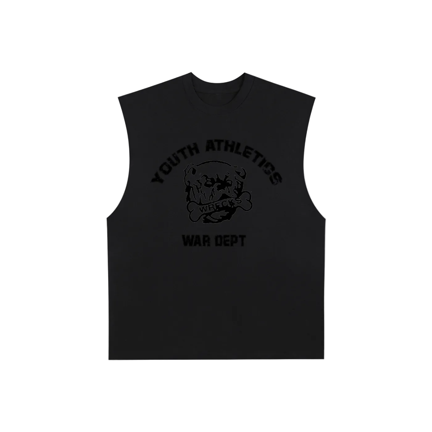 YOUTH ATHLETICS Raw Edge Cotton Tank Top