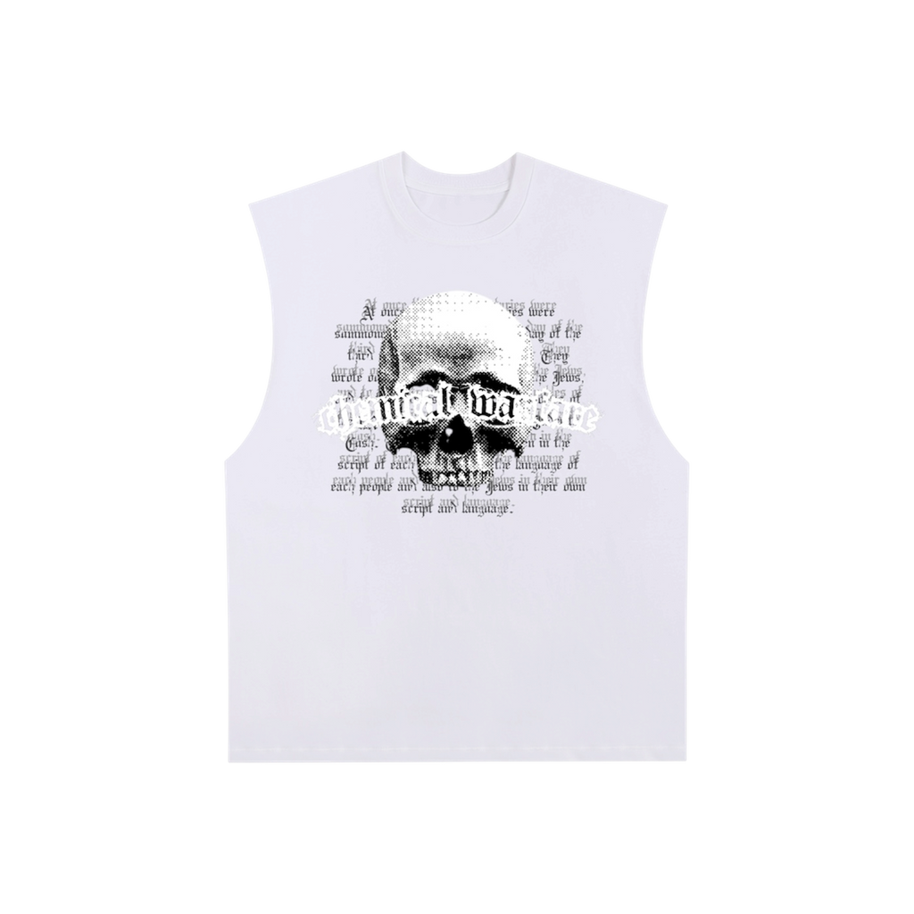 Raw Edge “CHEMICAL WARFARE” Cotton Tank Top