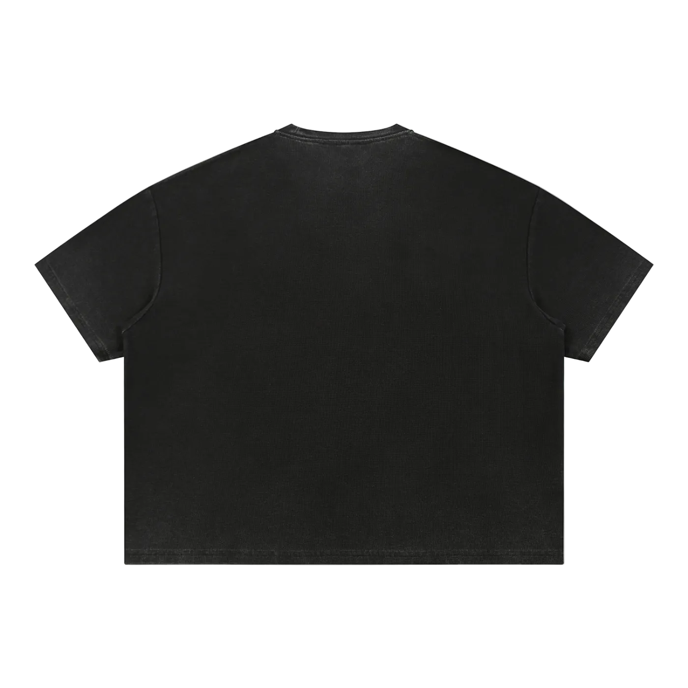 Unisex Vintage Wash Sunfade Boxy "Warhead" Waffle Gym tee