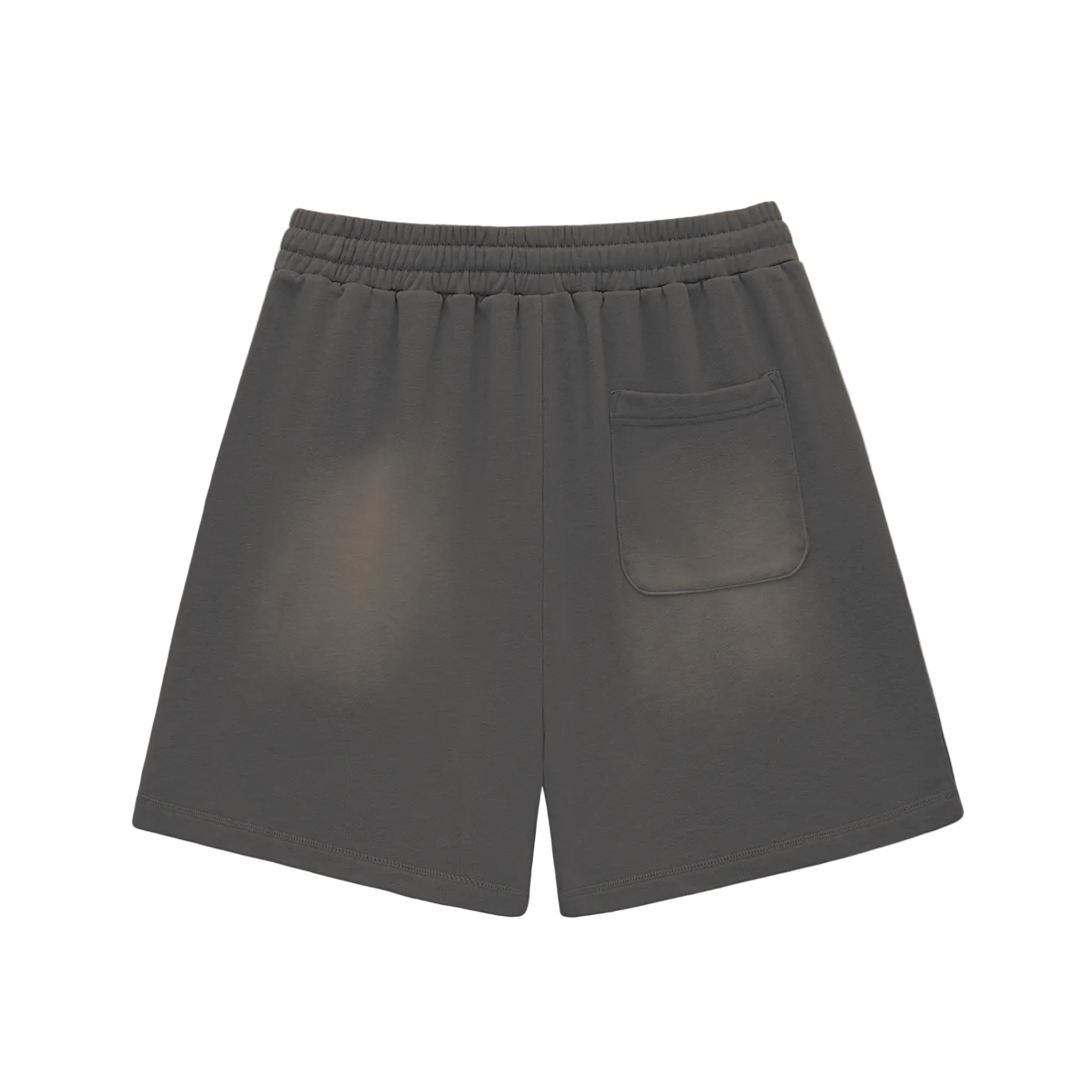 Sun faded “Warhead” cotton shorts