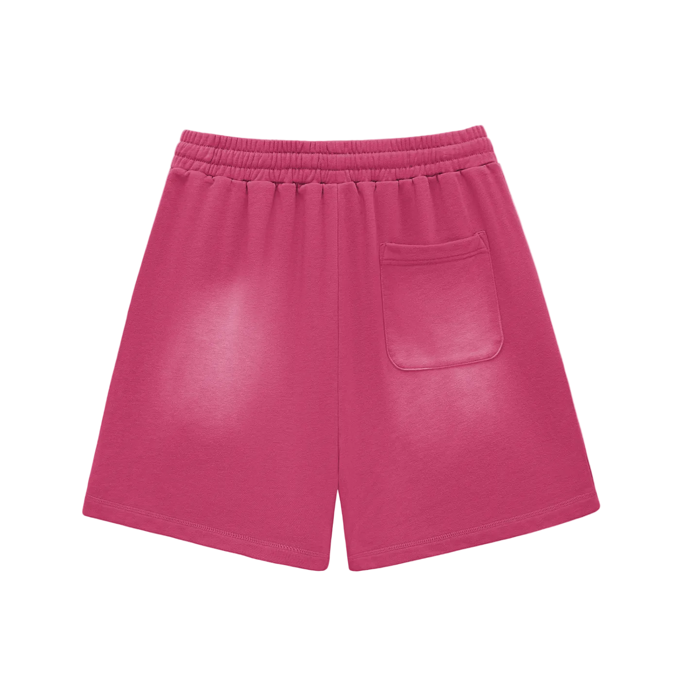 Sun faded “Warhead” cotton shorts
